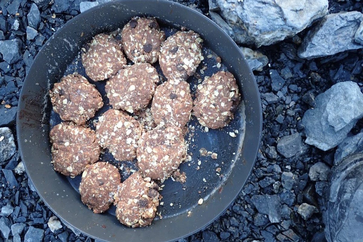 No-Bake Cookies, Backcountry Edition